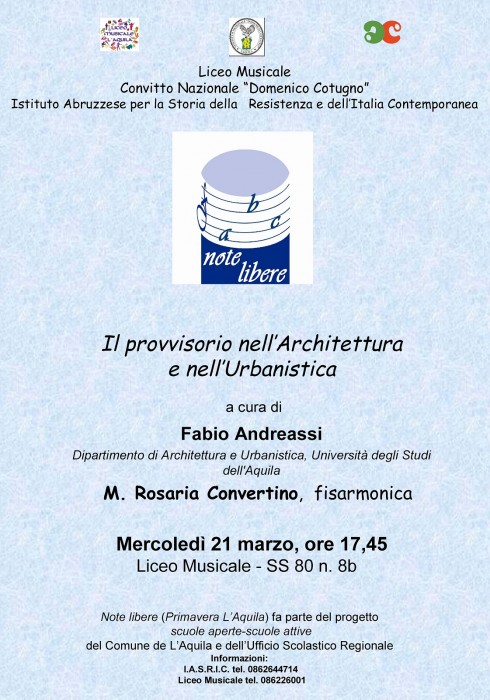 NOTE LIBERE: IL PROVVISORIO NELL’ARCHITETTURA