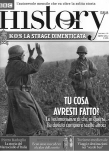 IN ONORE DEI 103 UFFICIALI ITALIANI TRUCIDATI DAI TEDESCHI A KOS, NELL’OTTOBRE DEL 1943