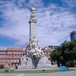 Monumento a Cristoforo Colombo a Buenos Aires: espropiato, incarcerato e sfrattato.