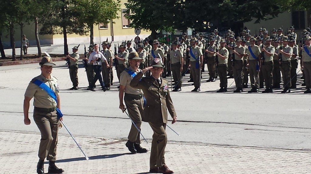 L’AQUILA. Cambio comandante al 9° reggimento alpini.