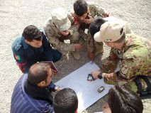 AFGHANISTAN: IL POLICE ADVISOR TEAM SVOLGE TRE CORSI A FAVORE DELL’AFGHAN NATIONAL POLICE.