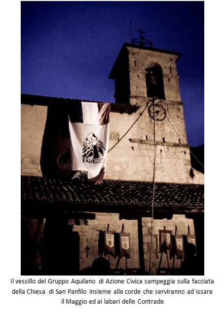 TORNIMPARTE (AQ). Ju calenne. L’albero del maggio a Tornimparte. Vox