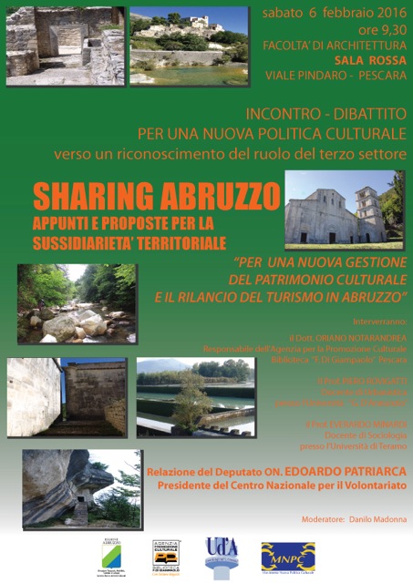 L’Abruzzo buono del volontariato: il terzo settore cresce.  Un convegno a Pescara rilancia l’importanza del volontariato nella regione.