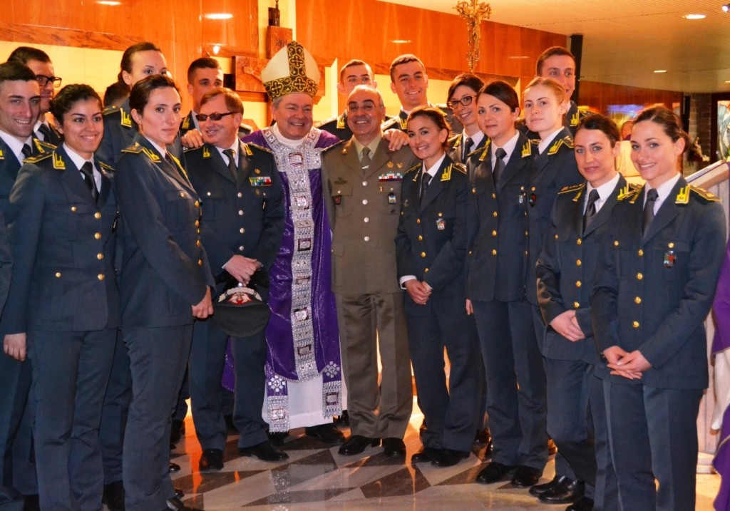 L’AQUILA. Precetto Pasquale Interforze in Abruzzo.