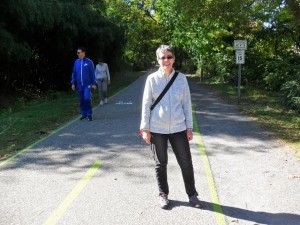 10-Laura Benedetti, sul Capital Crescent Trail di Bethesda