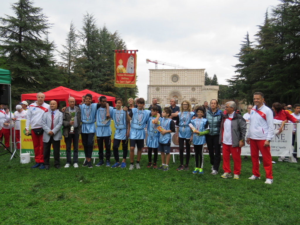 S.M. Patini Vincitrice della staffetta e del Palio dei quarti abbinata al Quarto di S. Pietro a Coppito