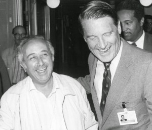 Franco Presicci con il capo dell'Fbi William Webster