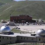 Campo Imperatore, l'albergo e l'Osservatorio astronomico_