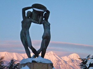 L'Aquila, Fontana Luminosa, 2017