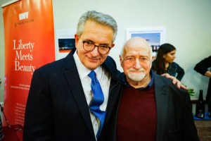 Stefano Vaccara e Mario Fratti - ph. Lucy Sergent Lyons