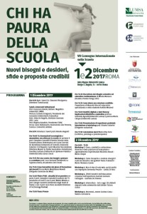 Locandina Chi ha paura della scuoloa