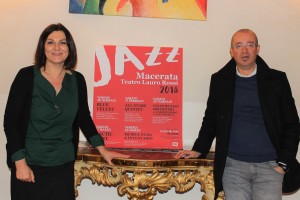 Macerata Jazz Winter 2018 con l’assessore alla Cultura Stefania Monteverde e il direttore artistico della rassegna Daniele Massimi