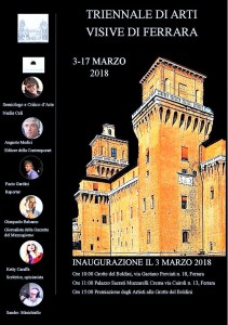 A FERRARA IL 3 MARZO APRE LA 2^TRIENNALE DI ARTI VISIVE.