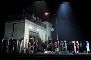 Bruxelles, a  La Monnaie  una  Cavalleria Rusticana / Pagliacci di corale toccante grandezza.