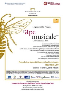 L'Ape musicale di Lorenzo Da Ponte.