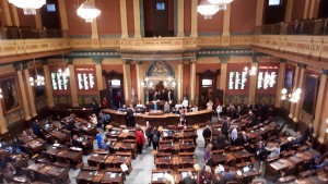 l'Aula del Parlamento del Michigan