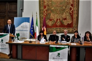 HAFEZ HAIDAR TRA GLI INSIGNITI DEL PREMIO ALBEROANDRONICO  A Roma, in Campidoglio, la premiazione dei vincitori il 15 marzo scorso.