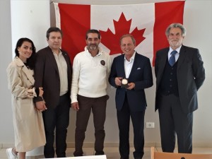 CONCLUSA CON SUCCESSO LA VISITA IN ABRUZZO DEI CANADESI DI HAMILTON  L’incontro della delegazione guidata da Joseph Mancinelli con le municipalità di Fagnano e L’Aquila.