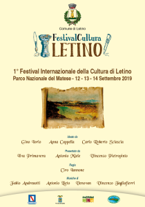 Letino protagonista del 1° Festival Internazionale della Cultura.