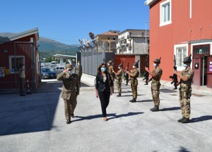 Comando Militare Esercito “Abruzzo”. Visita ufficiale del Prefetto di L’Aquila.