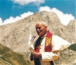 Giovanni Paolo II sul Gran Sasso- 20 giugno 1993