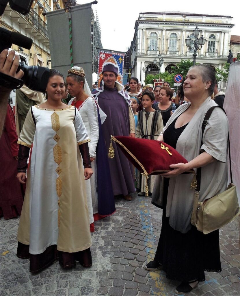 GIOVANNA DI MATTEO, CITTADINA ONORARIA DELL’AQUILA