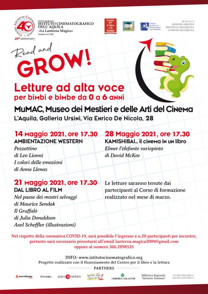 Read and Grow! Letture ad alta voce al MuMAC