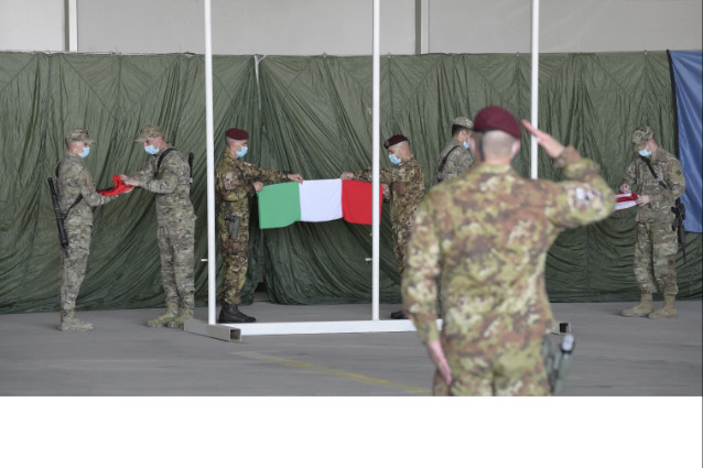 FINE DELLA MISSIONE ITALIANA IN AFGHANISTAN.