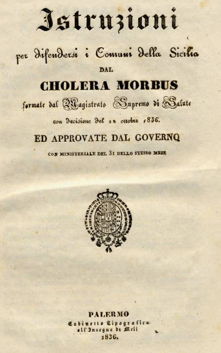 L’ESERCITO E L’EPIDEMIA DI COLERA DEL 1867.