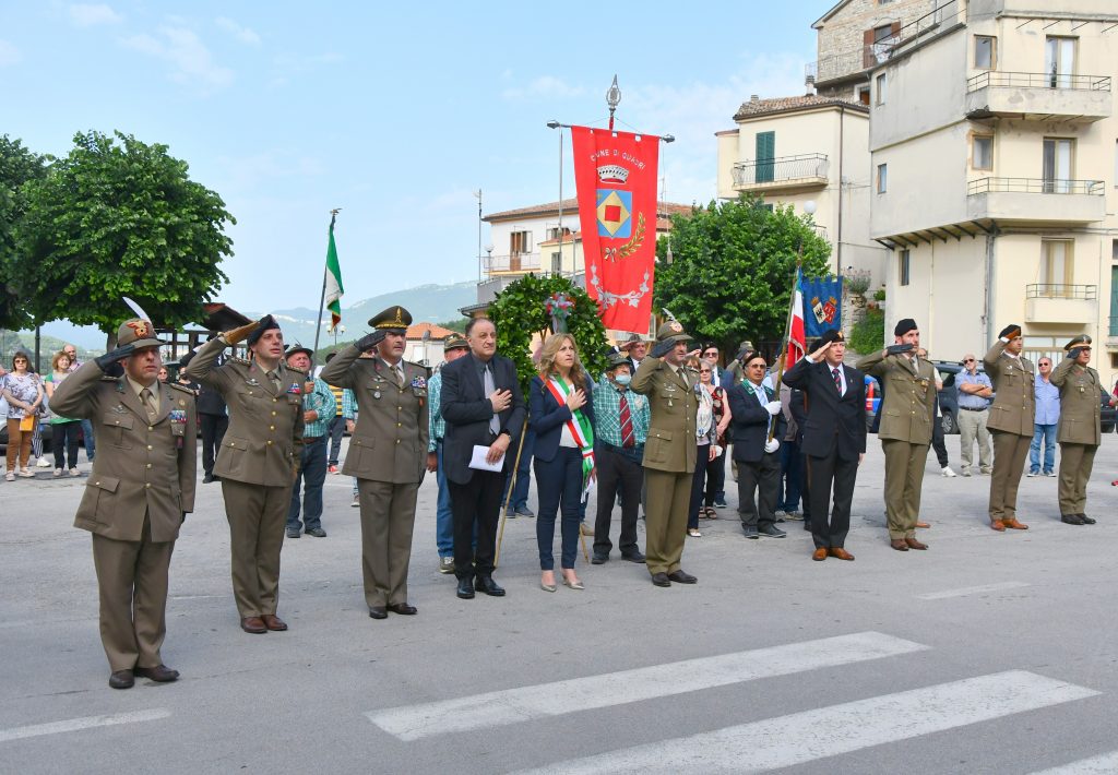 QUADRI (CH) – CELEBRAZIONE COMMEMORATIVA DEL TEN. NICOLA DI BIASE