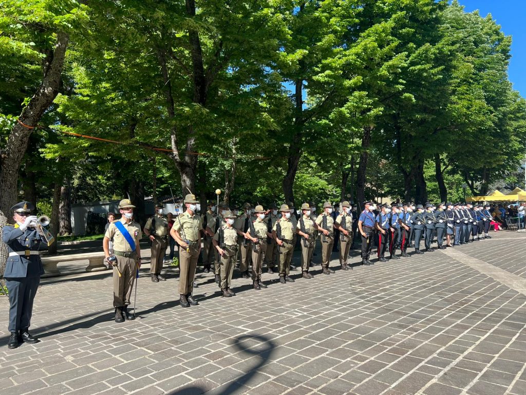 L’AQUILA 2 GIUGNO 2022. 76° ANNIVERSARIO DELLA PROCLAMAZIONE DELLA REPUBBLICA