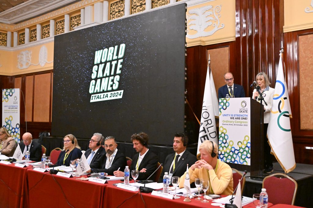 ASSEGNATI ALL’ITALIA I WORLD SKATE GAMES 2024