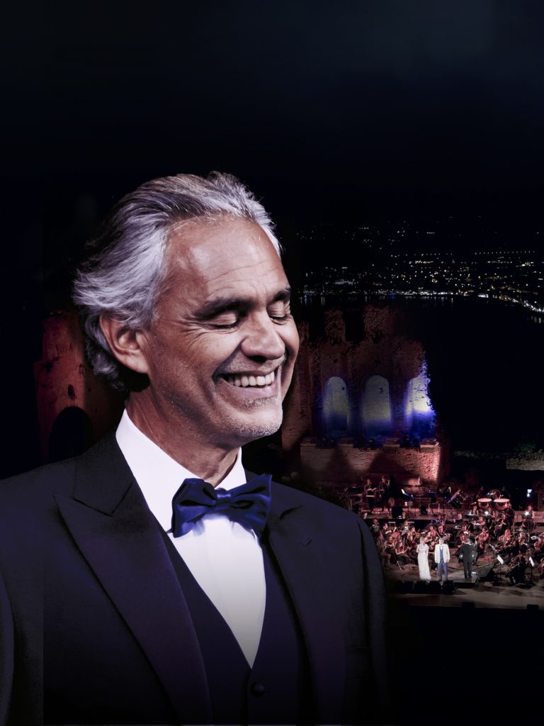 ANDREA BOCELLI, in scena al teatro antico di Taormina, SARÀ L’UNICO ITALIANO AD ESIBIRSI ALLA CERIMONIA DI INCORONAZIONE DI RE CARLO III