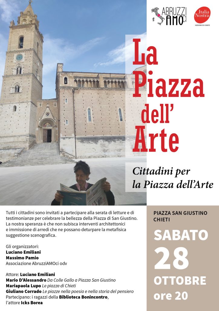 CHIETI . la piazza dell’arte.