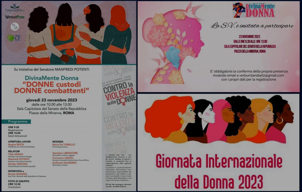 “Donne custodi, donne combattenti”, convegno in Senato il 23 novembre